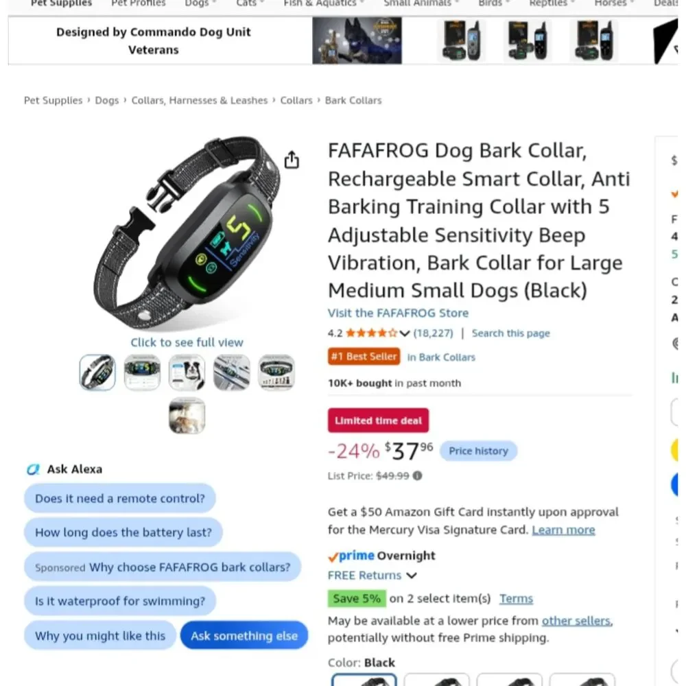 FAFAFROG dog bark